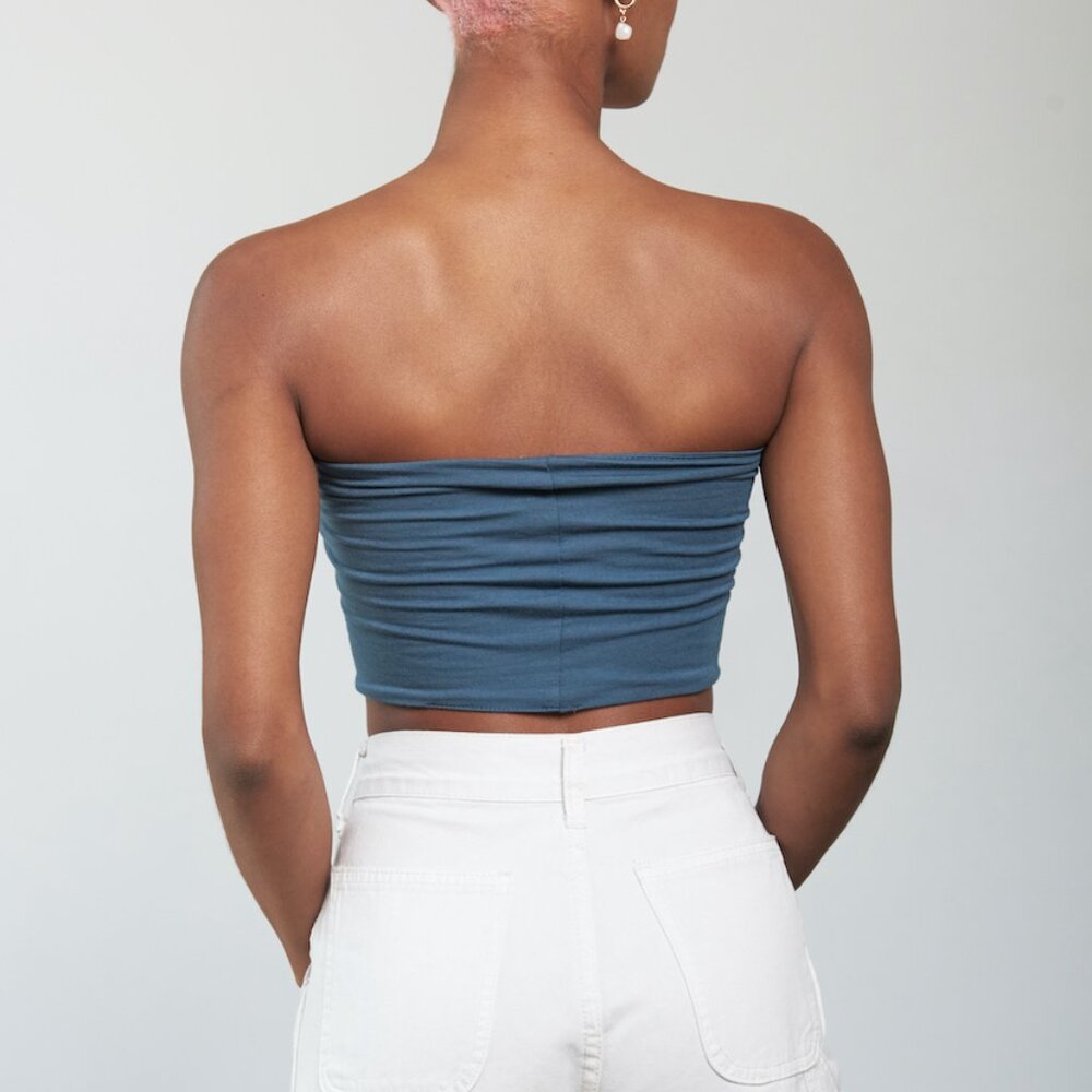 4 Pack Women’s Printed Tube Tops | Basic Fitted, Soft & Stretchy, Made in USA - Picture 13 of 13